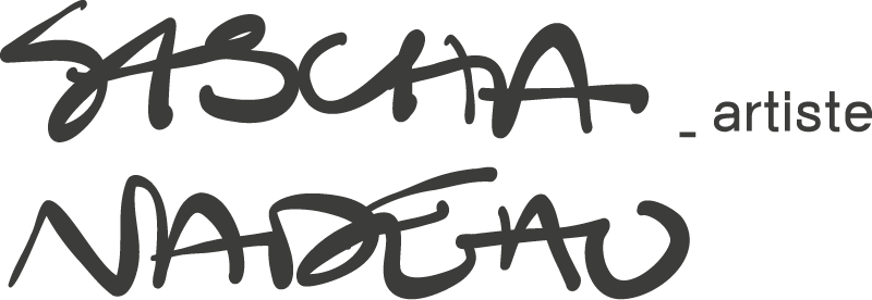 Logo - Sascha Nadeau artiste peintre Québec Canada